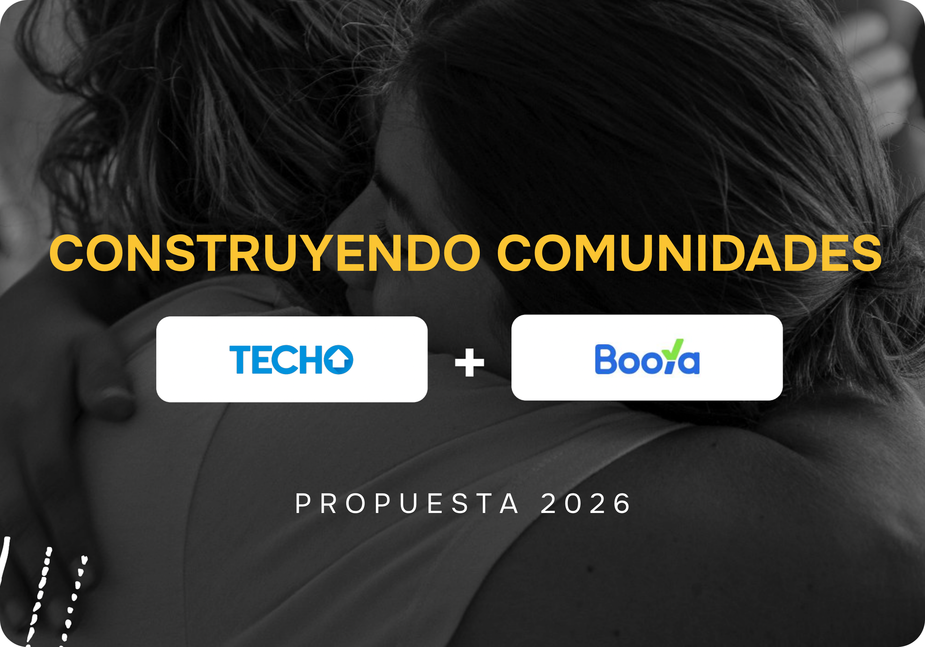 TECHO México y Booya construyendo comunidades